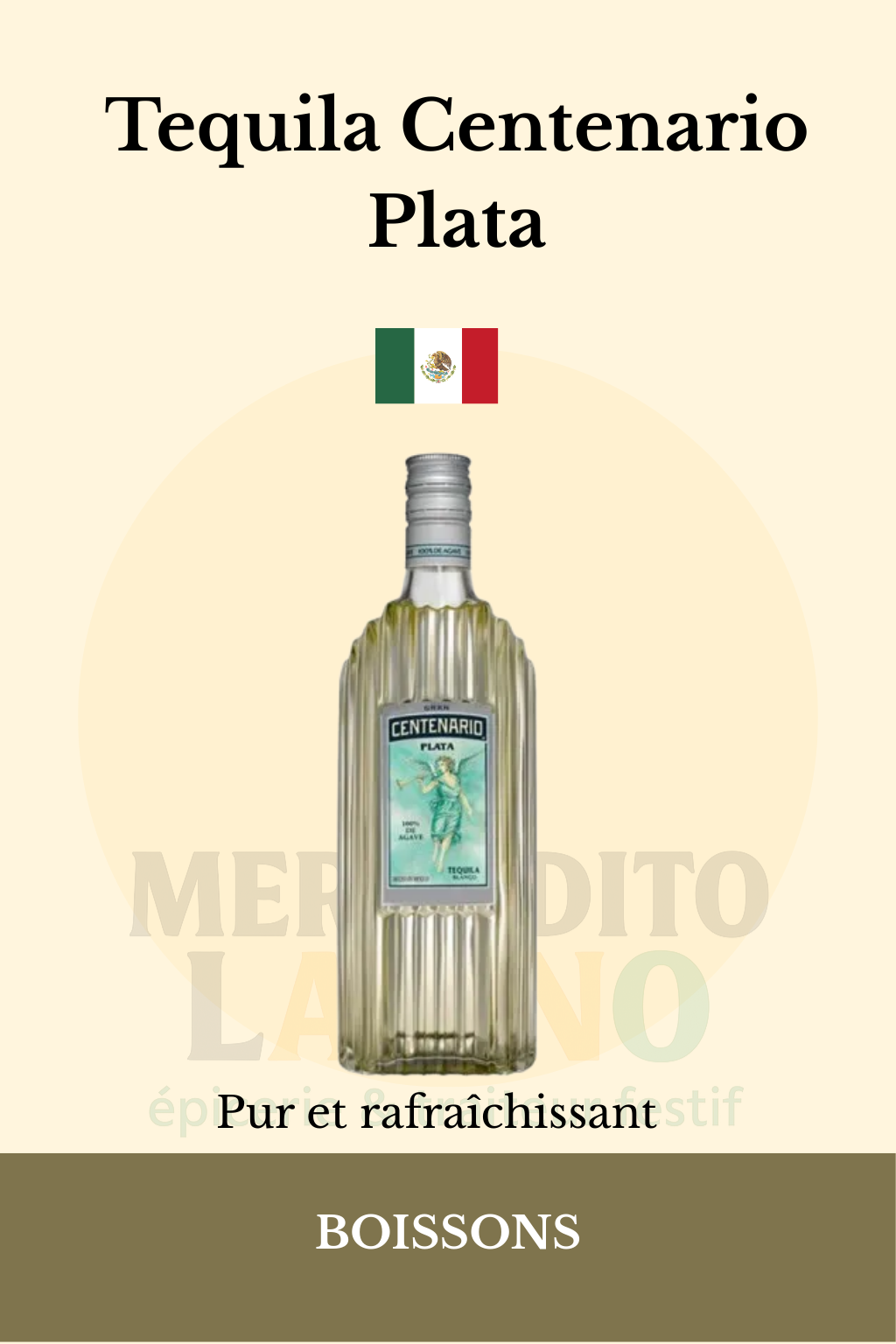 Tequila Gran Centenario Plata 70cl 🇲🇽 – 38% Vol.