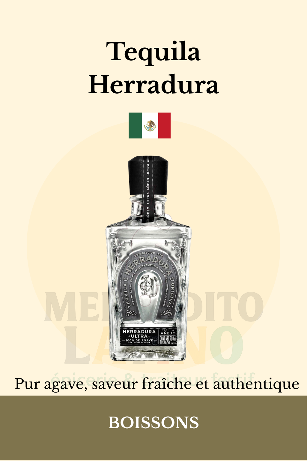 Tequila Herradura Plata 70cl 🇲🇽 – 40% Vol.