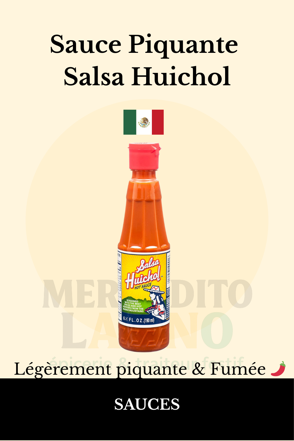 Sauce Piquante Huichol 180ml 🌶️