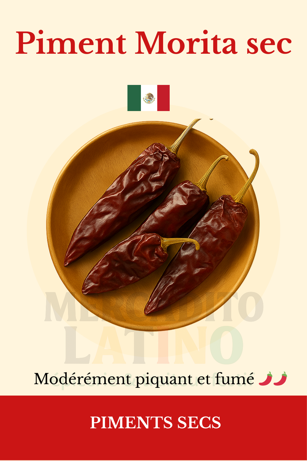 Piment Morita Sec (100 g) 🌶️