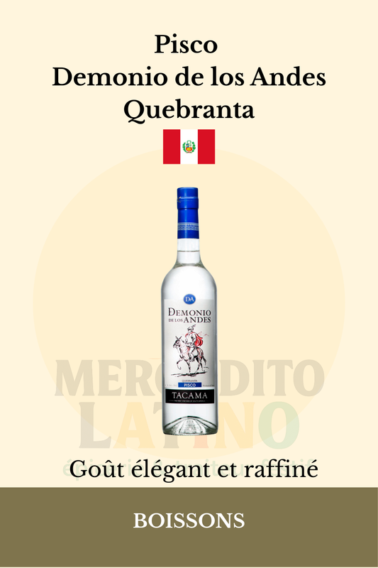 Pisco Demonio de los Andes Quebranta 70cl 🇵🇪 – 40% Vol.