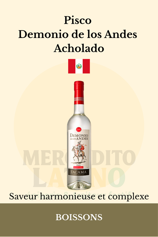 Pisco Demonio de los Andes Acholado 70cl 🇵🇪 – 40% Vol.