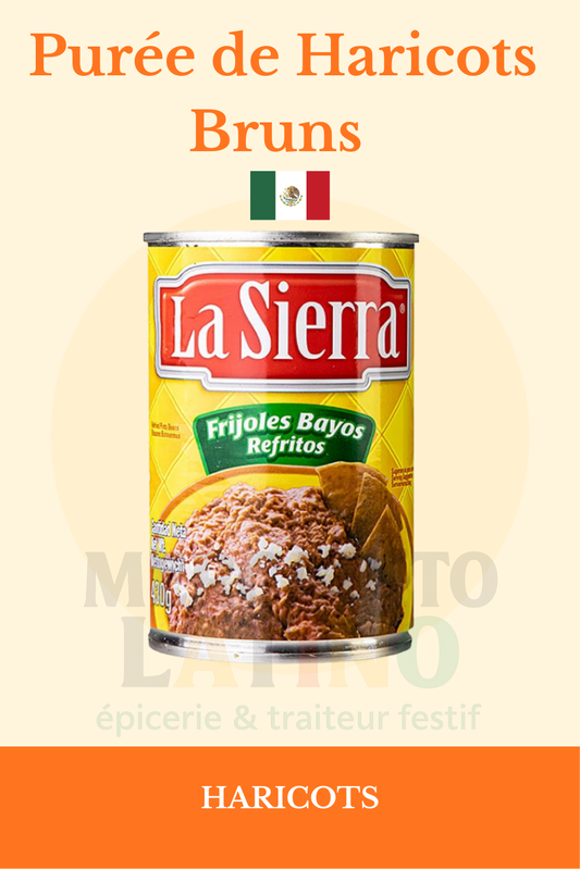 Purée de Haricots Bruns - La Sierra - 430g 🫘